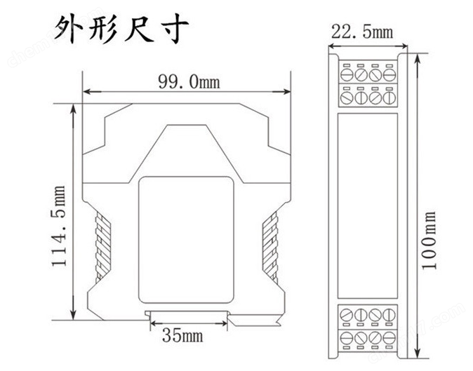 NPEXA-G2D11双通道二进二出热电阻温度安全